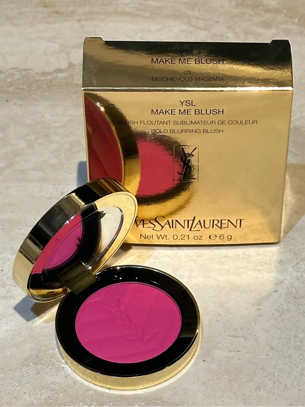 YSL Make Me Blush 03 Mischievous Magenta